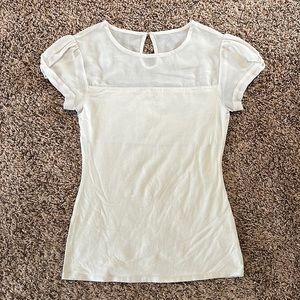 Express Women’s Cream-colored Top, size XS